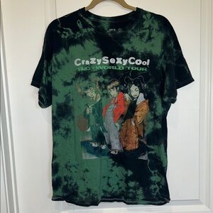 CrazySexyCool TLC World Tour Tie-Dye T-Shirt